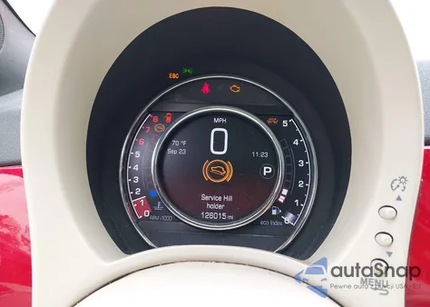 2015 Fiat 500 Sport z USA, uszkodzony, nr VIN 3C3CFFBR9FT721766